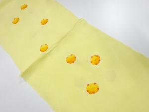 未使用品　正絹　絞り　帯揚げ